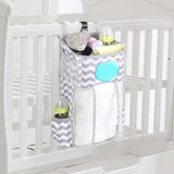 Organiseur de Berceau Suspendu & Caddy à Couches (Rangement Oxford Anti-Affaissement)