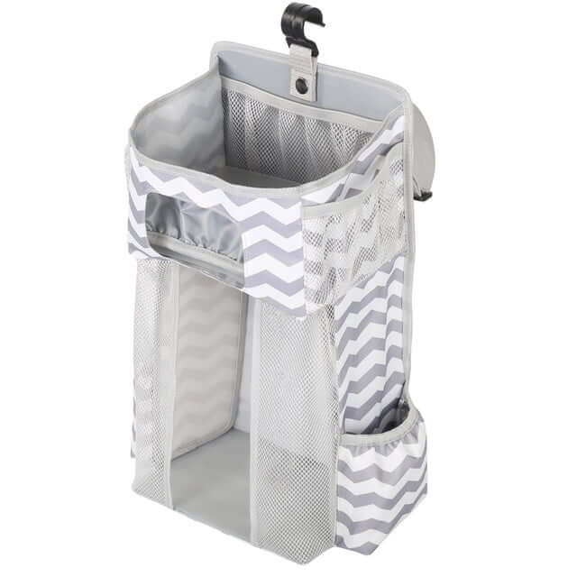 Organiseur de Berceau Suspendu & Caddy à Couches (Rangement Oxford Anti-Affaissement)