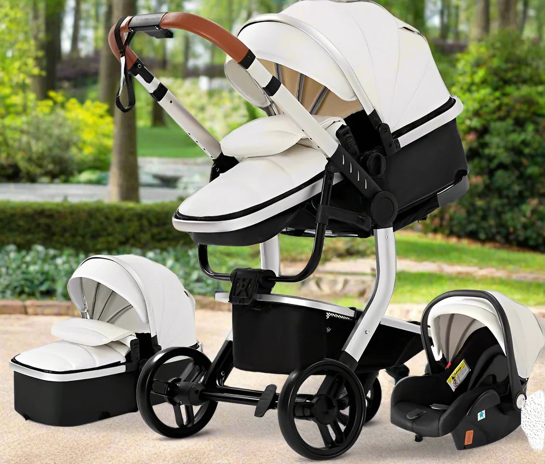 Passeggino in pelle per bambini | RichRide