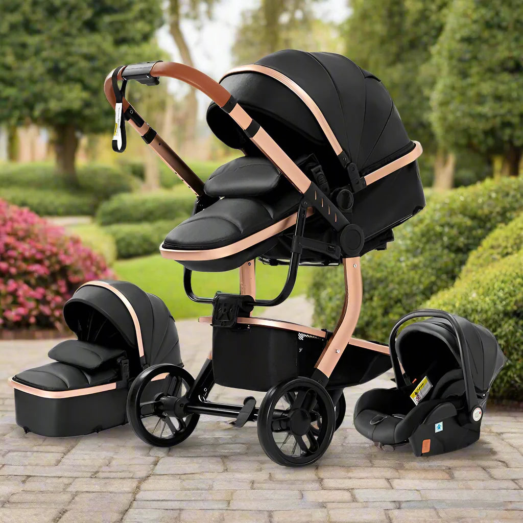 Passeggino in pelle per bambini | RichRide