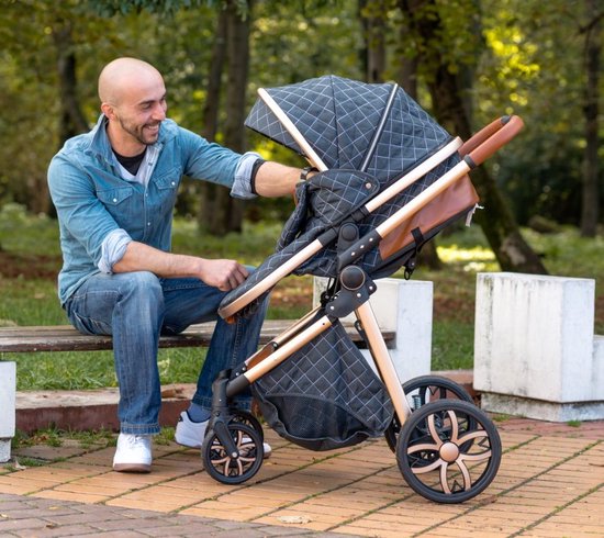 Passeggino 3 in 1 per neonati
