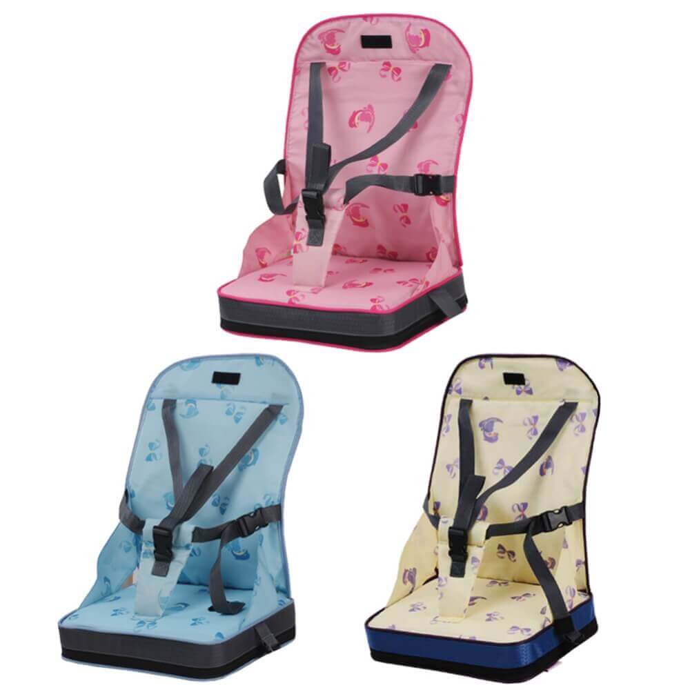TinyTravler™ Portable Booster Seat (Foldable Dining Chair Bag)