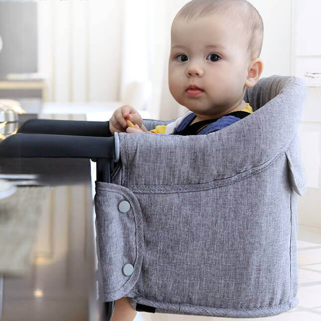 Portable Travel High Chair (Washable Fabric Harness)