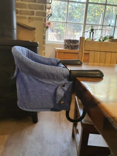 Portable Travel High Chair (Washable Fabric Harness)