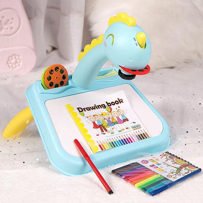 Planche à dessin avec projecteur LED pour enfant