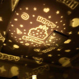Starry night projector for baby's room