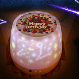 Starry night projector for baby's room