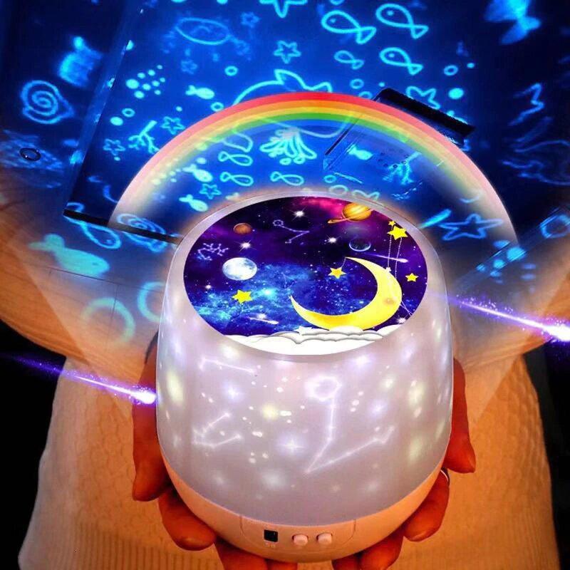 Starry night projector for baby's room