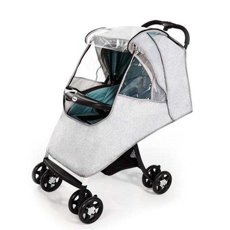 Couverture de protection pour poussette - coupe-vent et imperméable