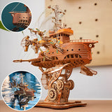 Puzzle 3D | Celestium™ Vascello Steampunk