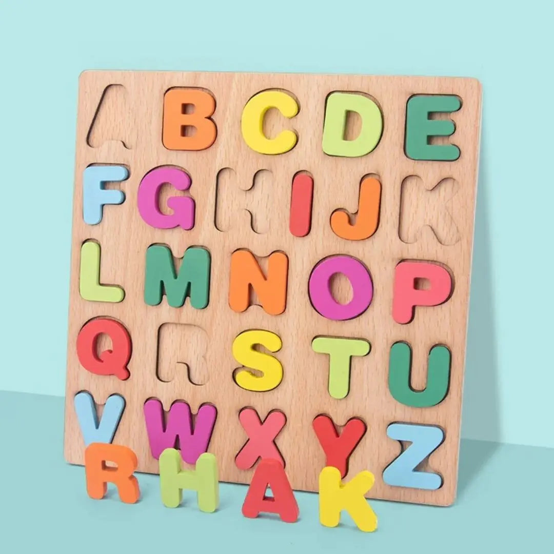 Wooden Alphabet Puzzle - ABCFun™