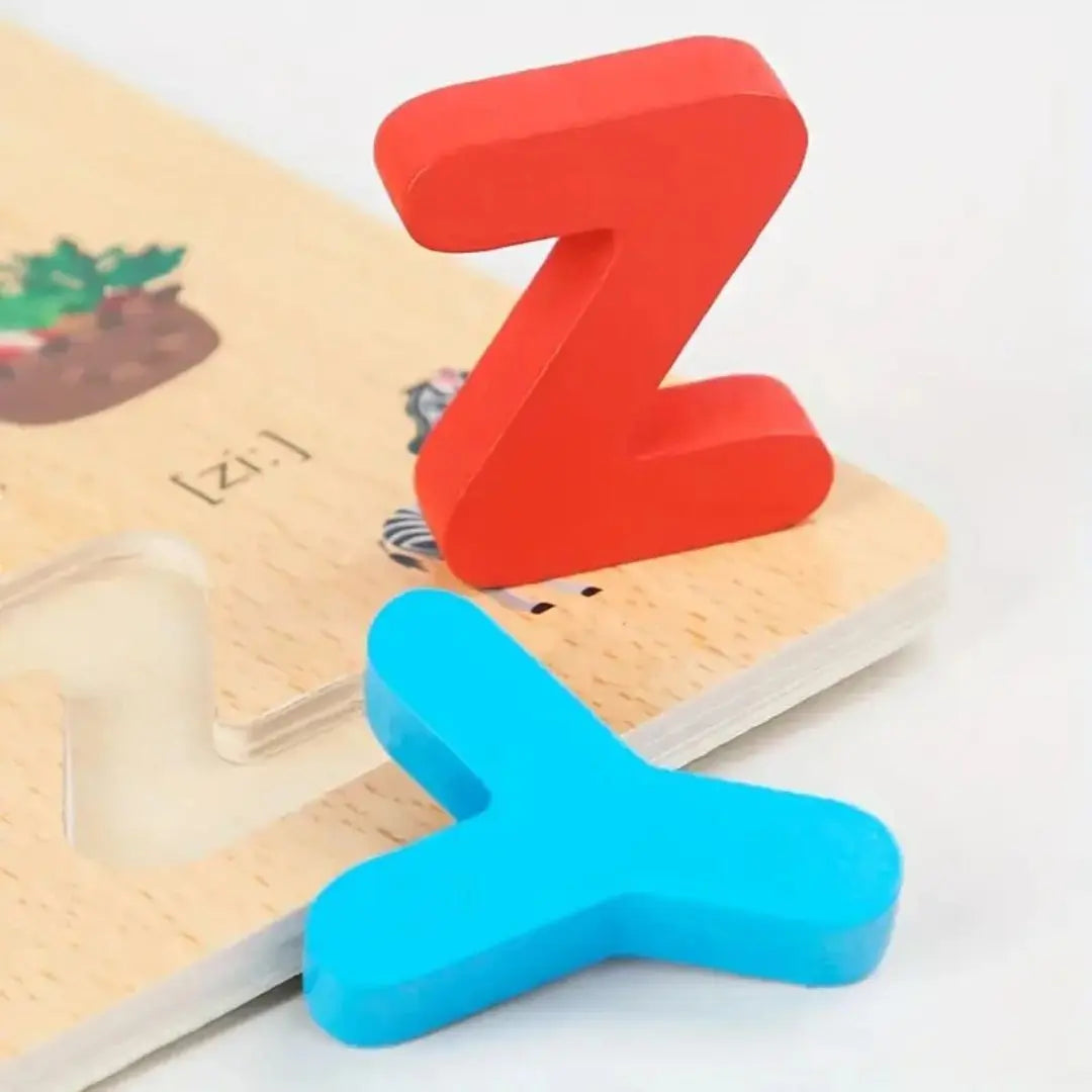Wooden Alphabet Puzzle - ABCFun™
