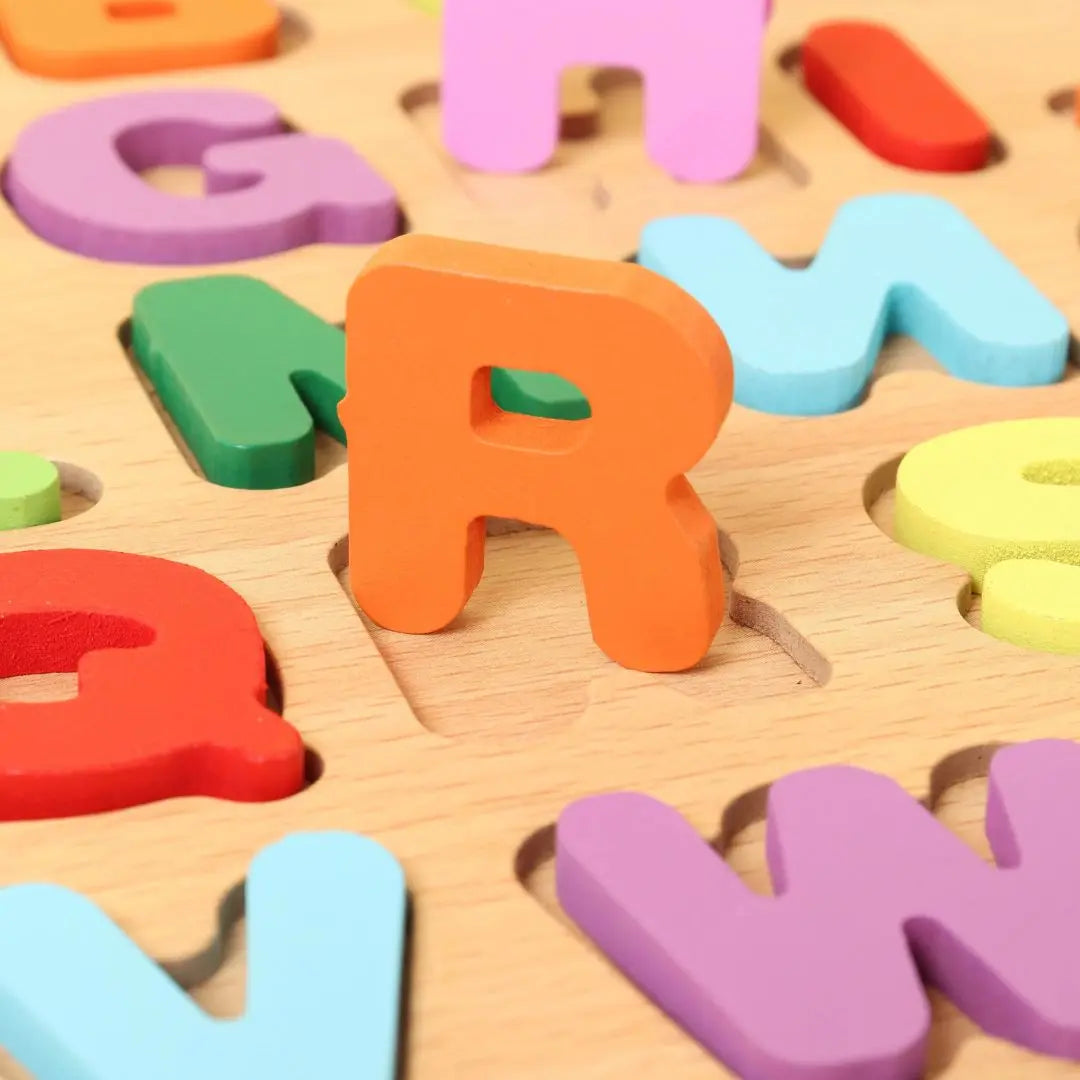 Wooden Alphabet Puzzle - ABCFun™