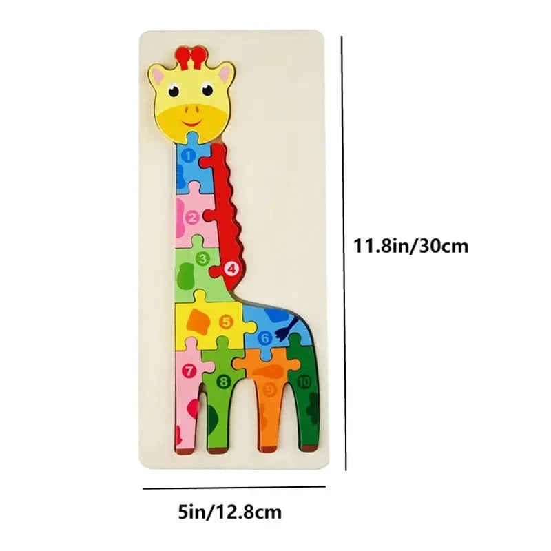 PUZZLE BEBE | Curiopuzzle™ casse-tête d'apprentisage