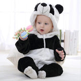 Tutina pigiama panda neonato
