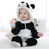 Tutina pigiama panda neonato