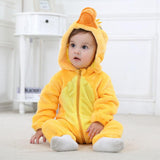Combinaison pyjama canard bébé