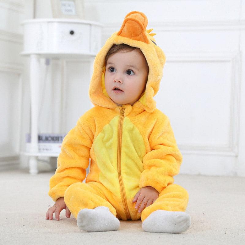 Combinaison pyjama canard bébé