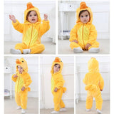 Combinaison pyjama canard bébé