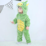 Baby dragon pajama onesie
