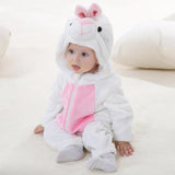 Baby white rabbit onesie