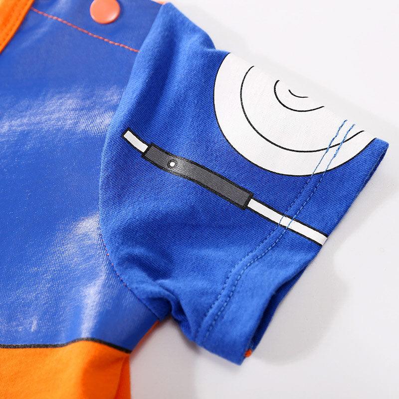 Pyjama bébé orange et bleu - Cosplay Manga Animé