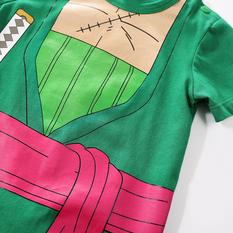 Pyjama bébé style Roronoa Zoro - Cosplay Manga Animé