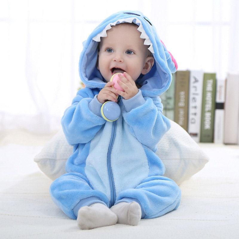 Combinaison pyjama stitch bébé cosplay