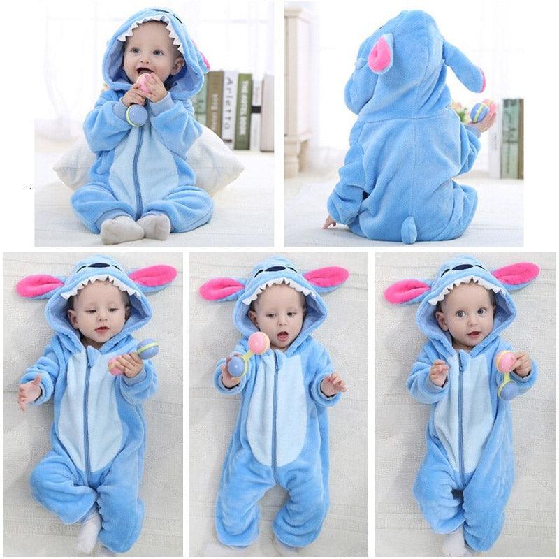 Combinaison pyjama stitch bébé cosplay