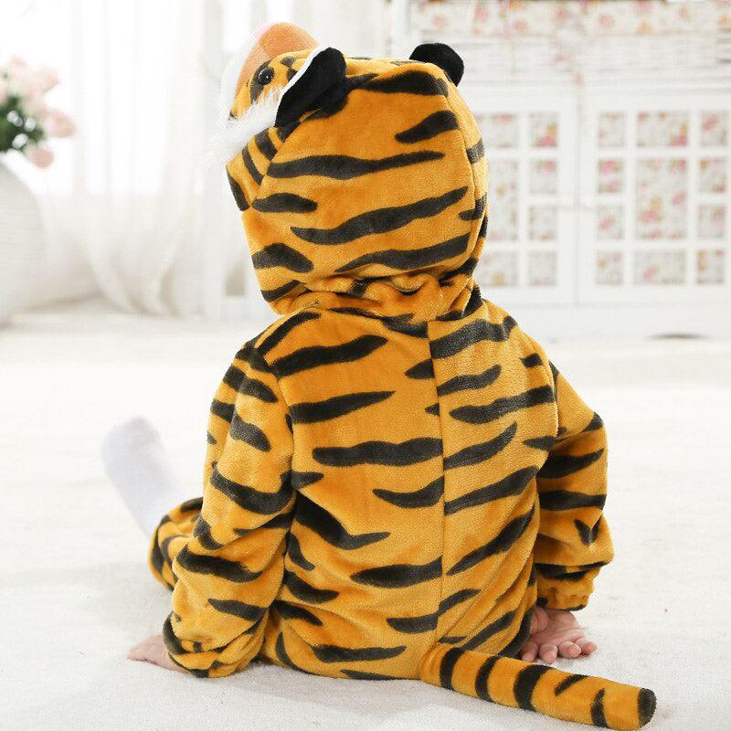 Combinaison pyjama tigre bébé