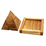 Rompicapo in Legno Piramide Cinese