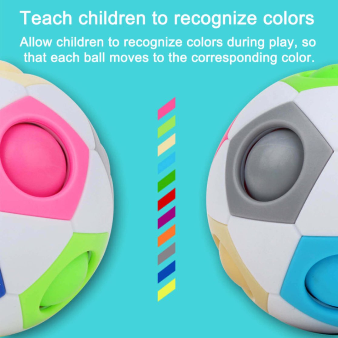 RainbowSphere™ Pallina Rompicapo ad Abbinamento di Colori