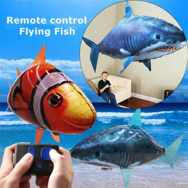 RC Air Swimmer Shark (Flying Inflatable Helium Balloon Toy)