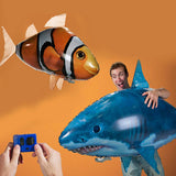 RC Air Swimmer Shark (Flying Inflatable Helium Balloon Toy)
