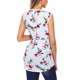 Robe de grossesse à imprimé floral