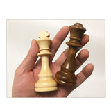 Paire de Roi d'échecs en Bois Taille 8