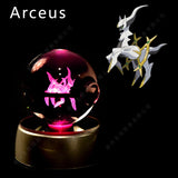 Boule de Cristal Pokémon 3D — Veilleuse LED Pokéball Lumineuse