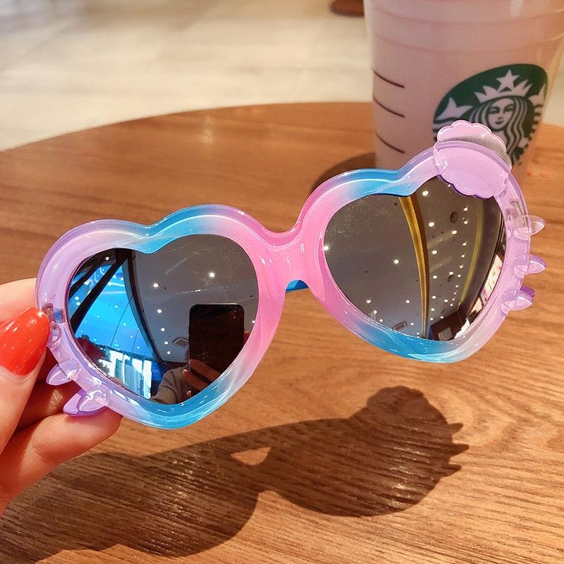 Lunettes de soleil pour enfants couleur arc-en-ciel