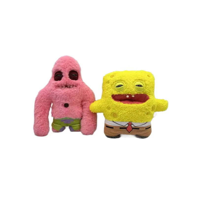 Peluche Bob l'éponge et Patrick 22 cm – petits monstres rigolos