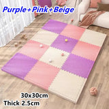 8 pièces Tatame gymnases et tapis de jeu bébé tapis de sol sol bruit Tatamis pour bébés tapis insonorisant tapis de Puzzle bébé jouer tapis de gymnastique