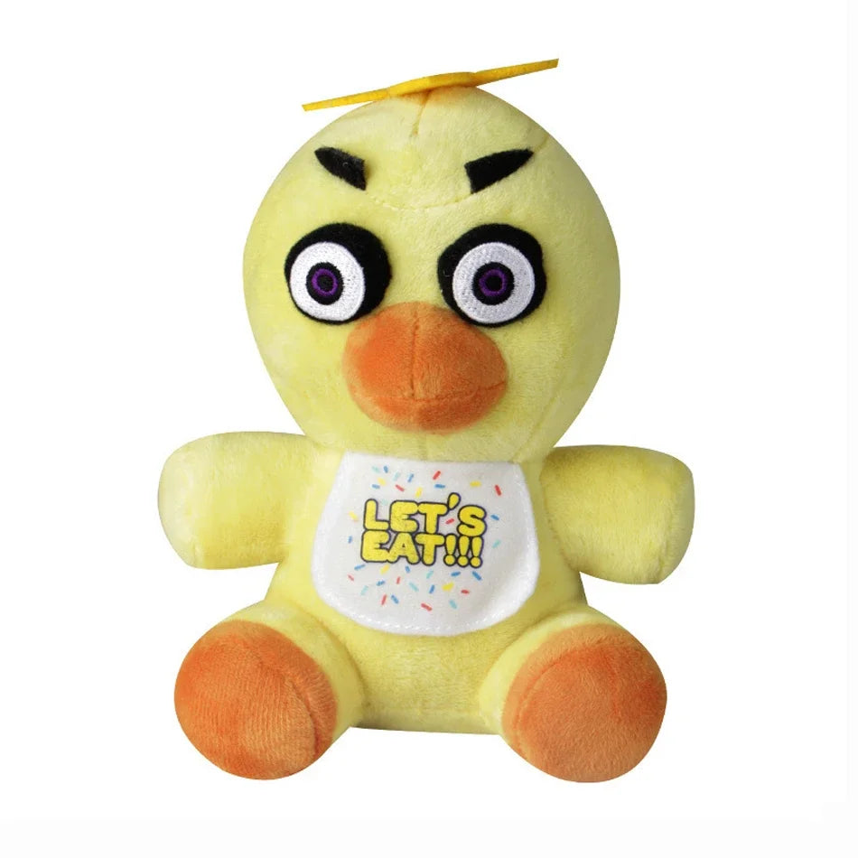 Peluche FNAF Five Nights at Freddy's 18 cm – ours, lapin et personnages du jeu