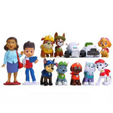 Figurines Pat' Patrouille – lot de 12 en PVC (4 à 7 cm) pour enfants