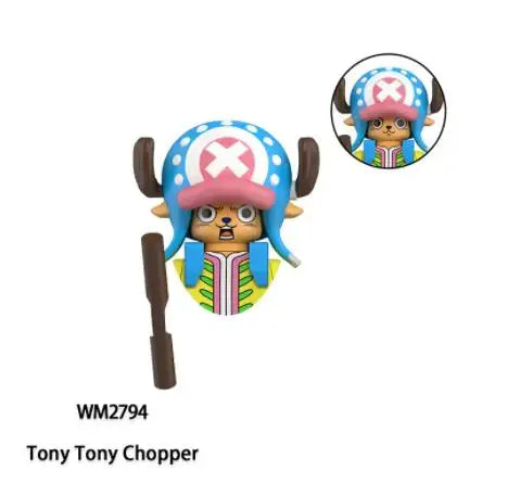 Mini-figurines One Piece à collectionner (4,5 cm) – nombreux personnages au choix