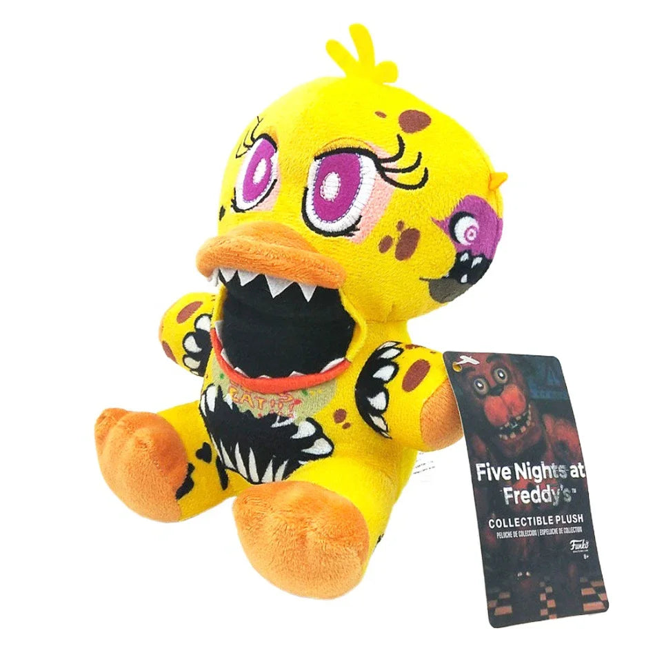 Peluche FNAF Five Nights at Freddy's 18 cm – ours, lapin et personnages du jeu