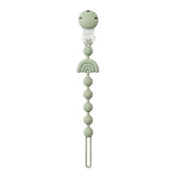 Attache Tétine Silicone - Arc-en-ciel