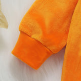 Baby Pumpkin Halloween Costume Set