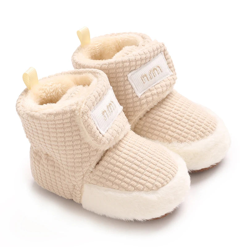 Bottes d'hiver antidérapantes pour bébé garçon et fille