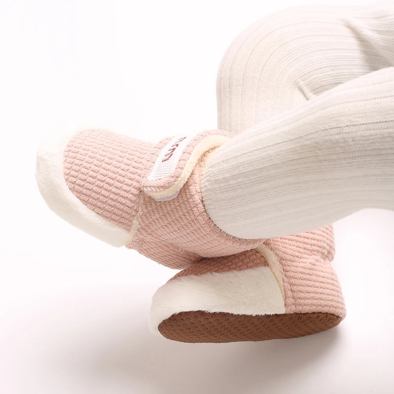 Bottes d'hiver antidérapantes pour bébé garçon et fille