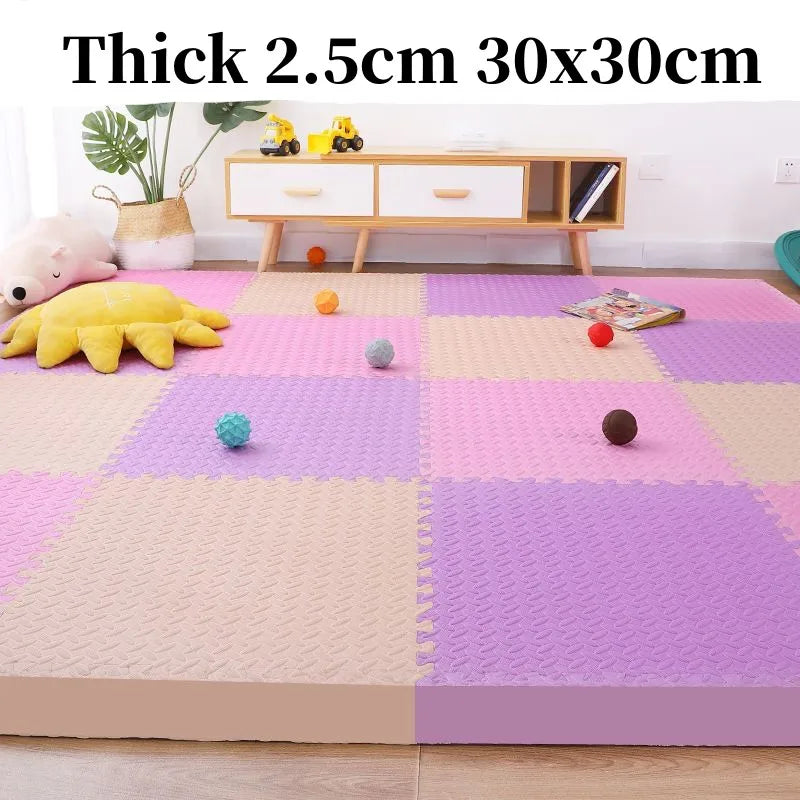 8 pièces Tatame gymnases et tapis de jeu bébé tapis de sol sol bruit Tatamis pour bébés tapis insonorisant tapis de Puzzle bébé jouer tapis de gymnastique