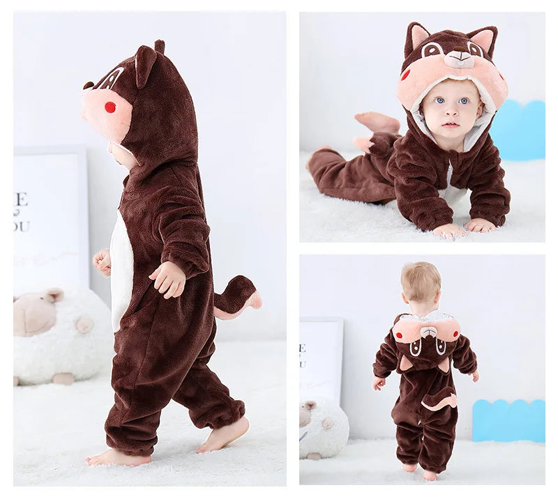 Pyjama de dessin animé dinosaure pour bébé, grenouillères pour tout-petits, olympiques de batterie de nuit, vêtements de nuit, vêtements de nuit, garçons, filles, 0 à 4 ans, hiver